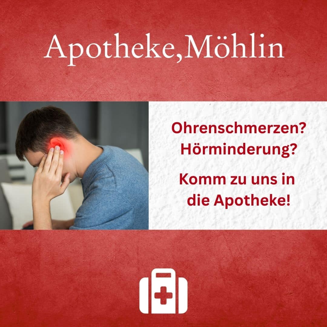 Blog Archiv 3 Apotheke Möhlin - Ohrenschmerzen