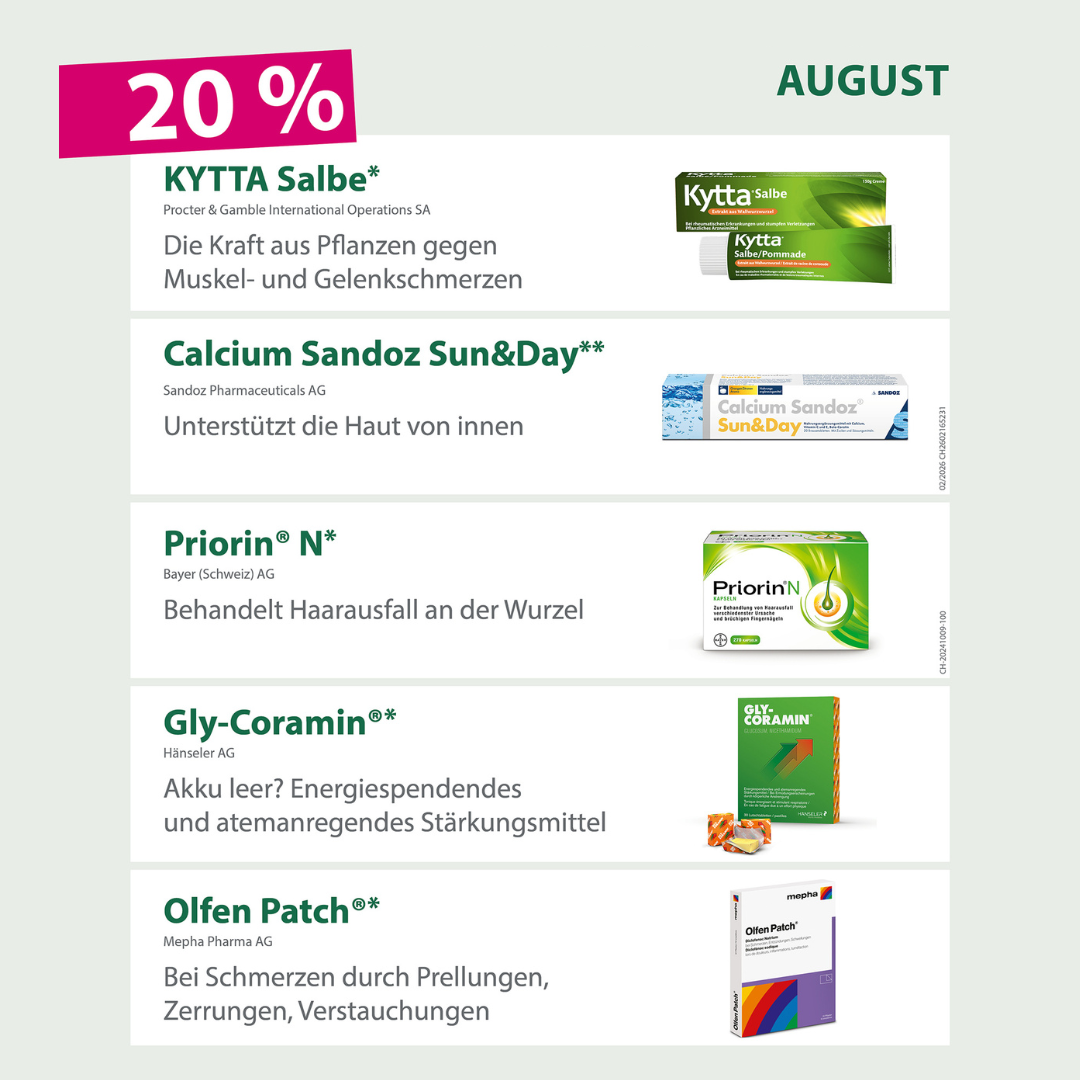 Blog 8 Apotheke Möhlin - August