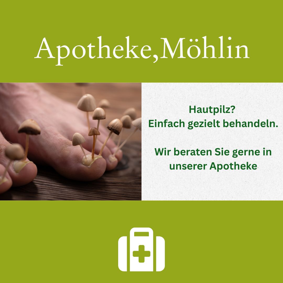 Blog 3 Apotheke Möhlin - Hautpilz